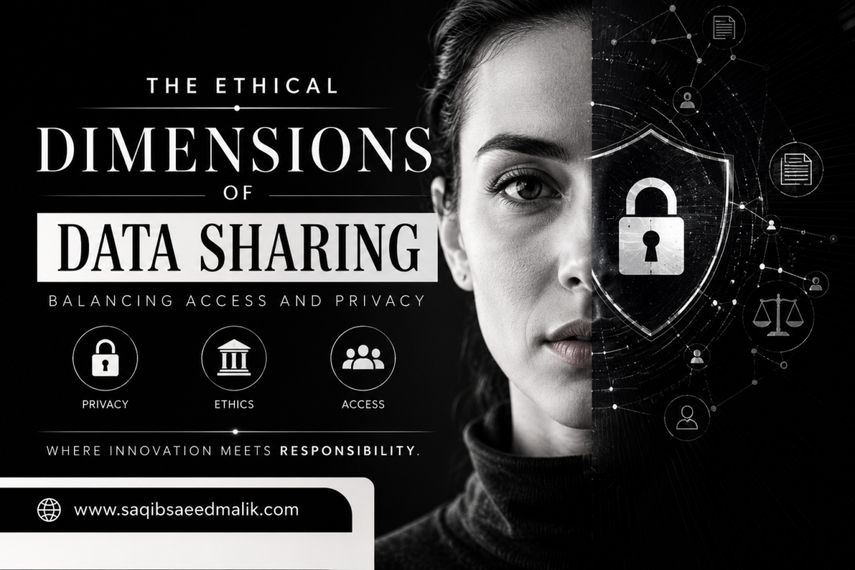 The Ethical Dimensions of Data Sharing Balancing Access and Privacy By Saqib Saeed Malik, Founder of Nazmed SMS Sdn Bhd