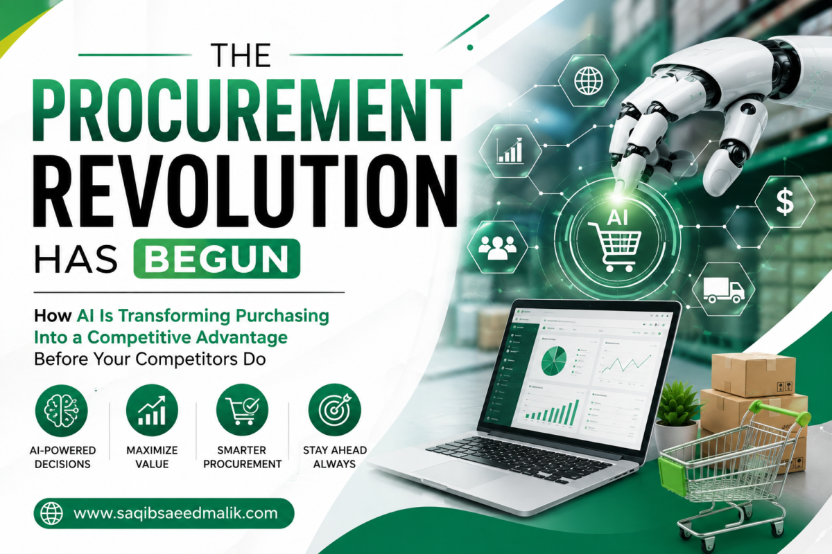 The Procurement Revolution Has Begun How AI Is Transforming Purchasing Into a Competitive Advantage Before Your Competitors Do