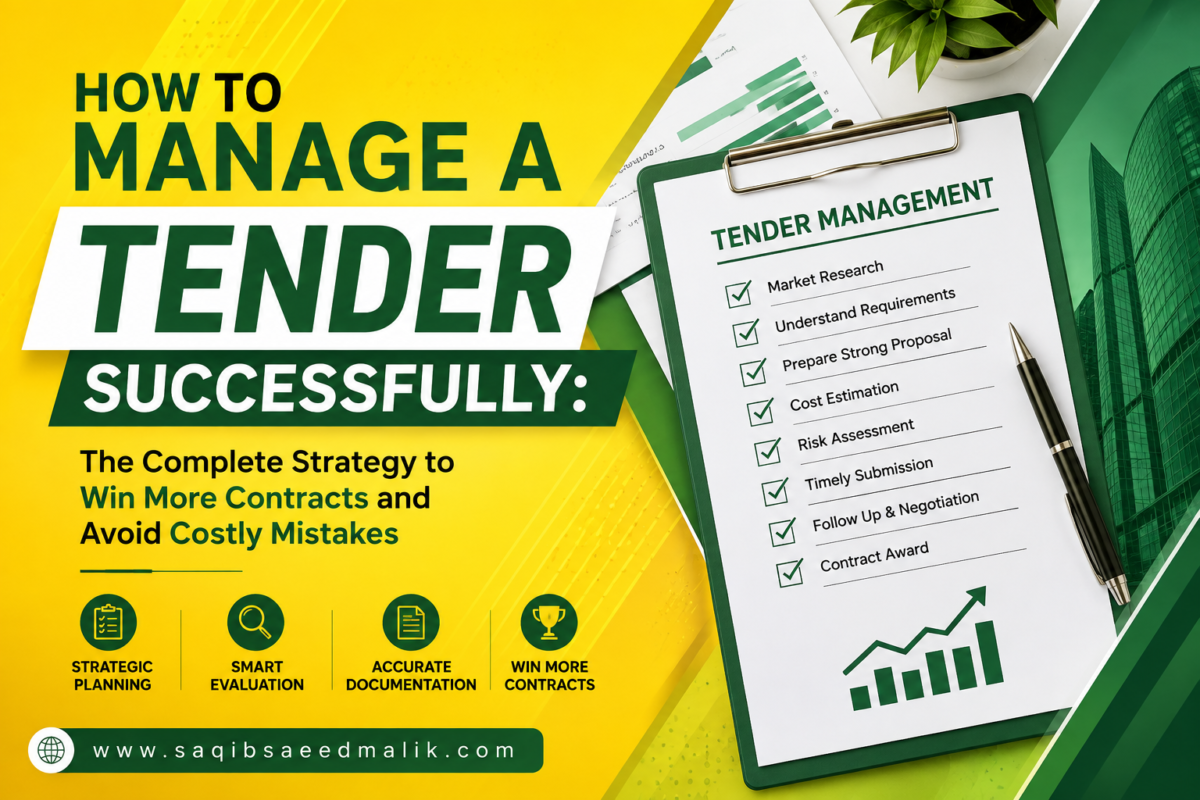 How to Manage a Tender Successfully: The Complete Strategy to Win More Contracts and Avoid Costly Mistakes