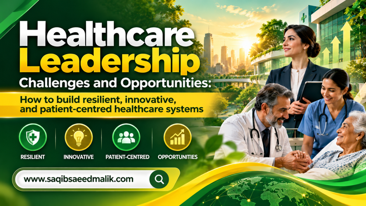 Healthcare leadership challenges and opportunities How to build resilient, innovative, and patient-centred healthcare systems