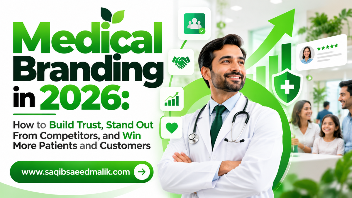 Medical Branding in 2026 How to Build Trust, Stand Out From Competitors, and Win More Patients and Customers